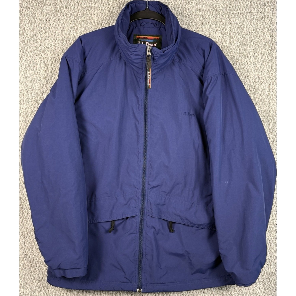 Vintage Y2K LL Bean Thinsulate Insulated Jacket Packable Hood Large